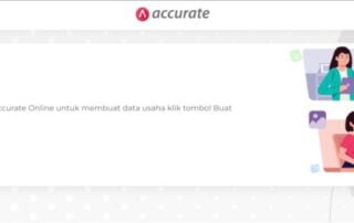 Membuat Data Usaha Accurate Online