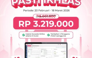 Promo pasti ikhlas Accurate Online