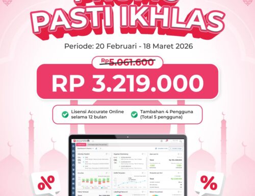 Promo Pasti Ikhlas Accurate Online Periode 20 Februari – 18 Maret 2026