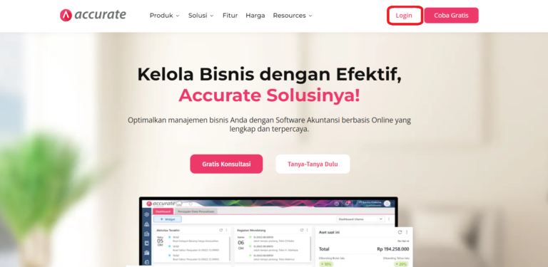 Daftar Accurate Online