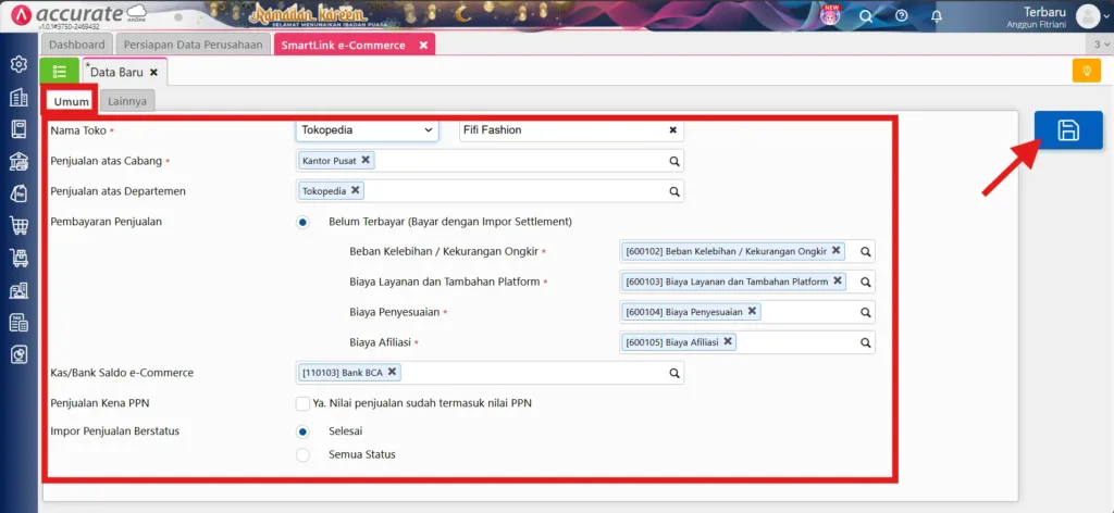 Cara Memisahkan Laporan Penjualan per Marketplace