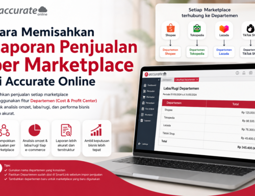 Cara Memisahkan Laporan Penjualan per Marketplace | Akuntansiusaha.id