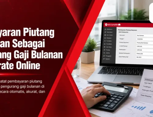 Pembayaran Piutang Karyawan Sebagai Pengurang Gaji Bulanan di Accurate Online