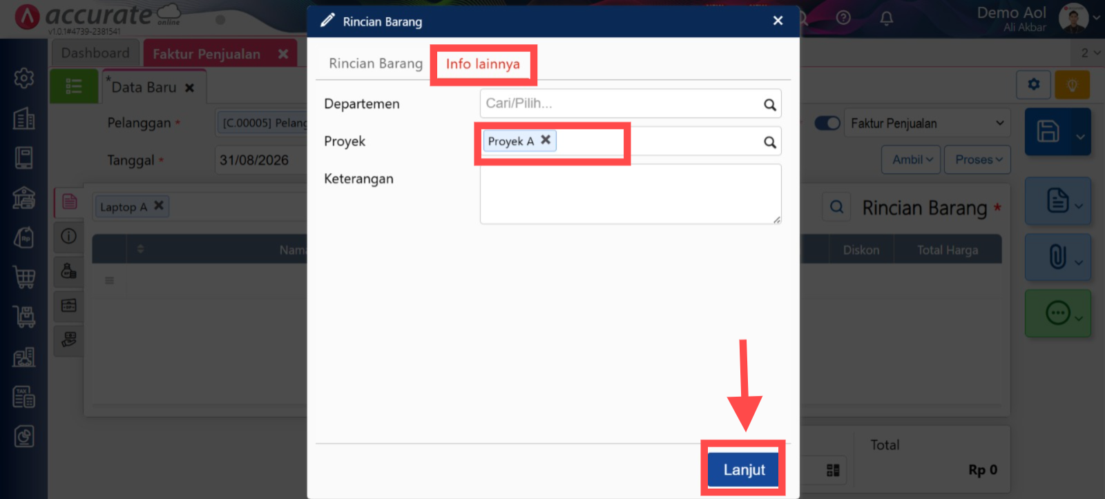 Fitur Pembayaran Gaji di Accurate Online / Accurate Online