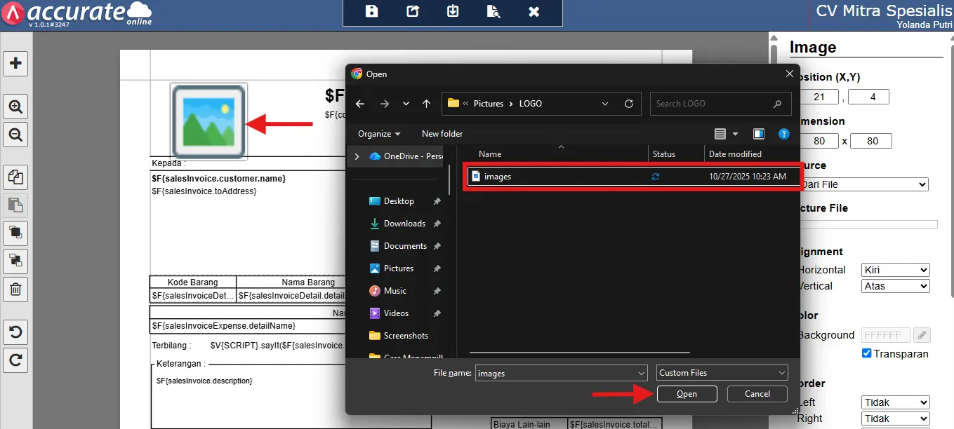 Upload Logo Perusahaan