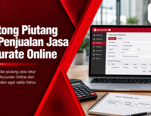 Memotong Piutang Retur Penjualan Jasa di Accurate Online