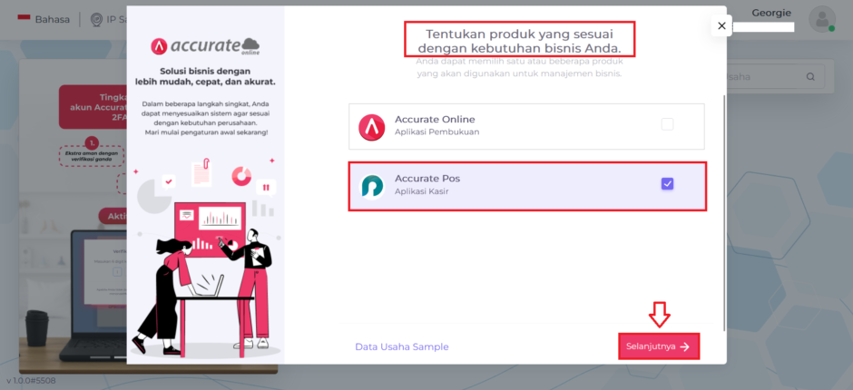 Data Usaha Accurate POS