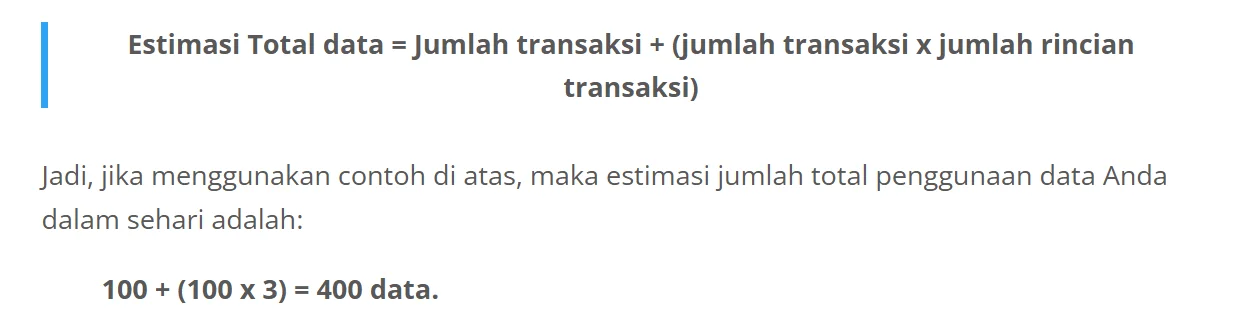 Cara Menghitung Biaya Data Accurate Online Secara Tepat / Accurate Online