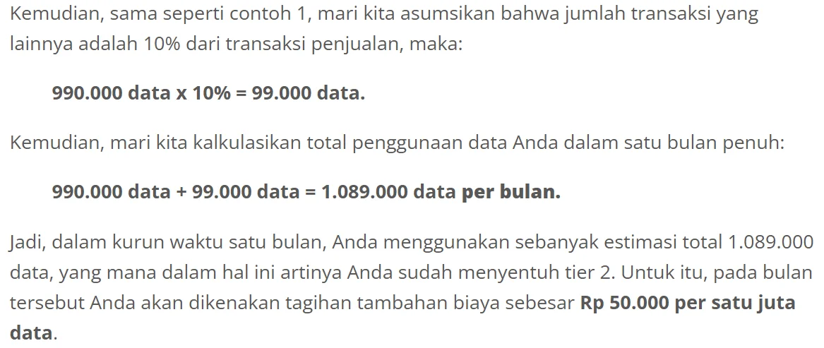 Cara Menghitung Biaya Data Accurate Online Secara Tepat / Accurate Online